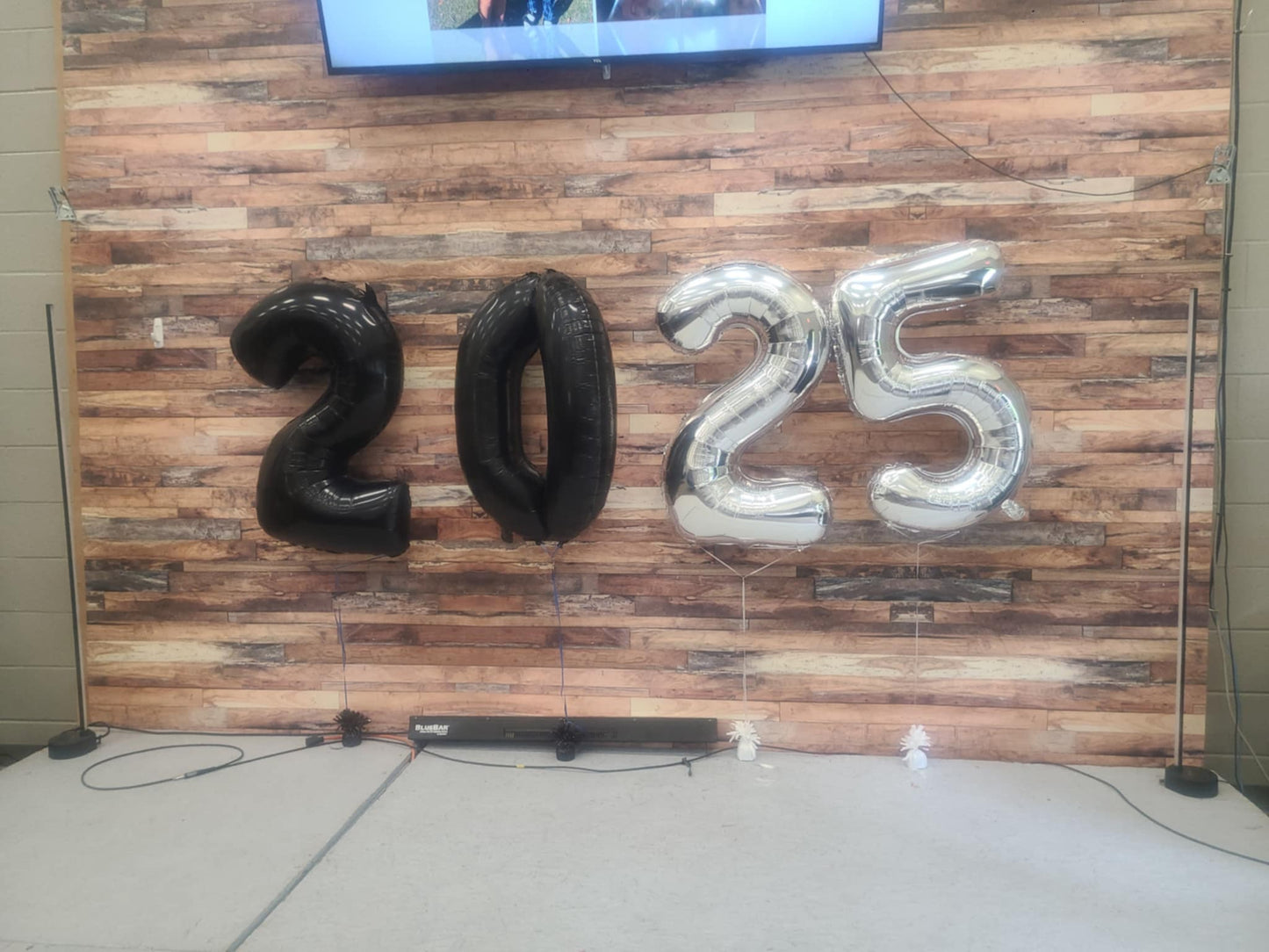 40" Foil "2025" Gold, Silver or Black