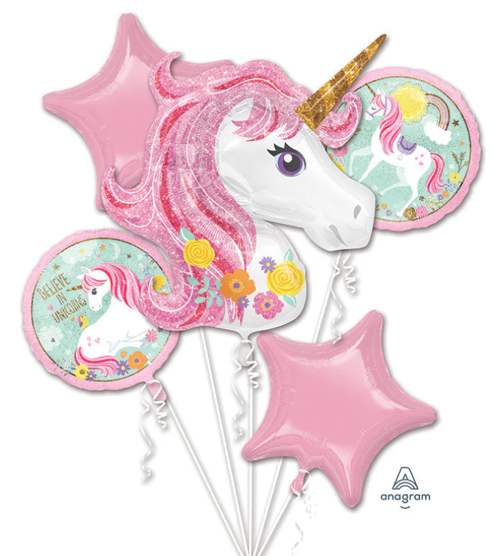 Magical Unicorn Foil Balloon Bouquet
