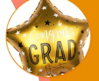 18" Congrats Grad Star
