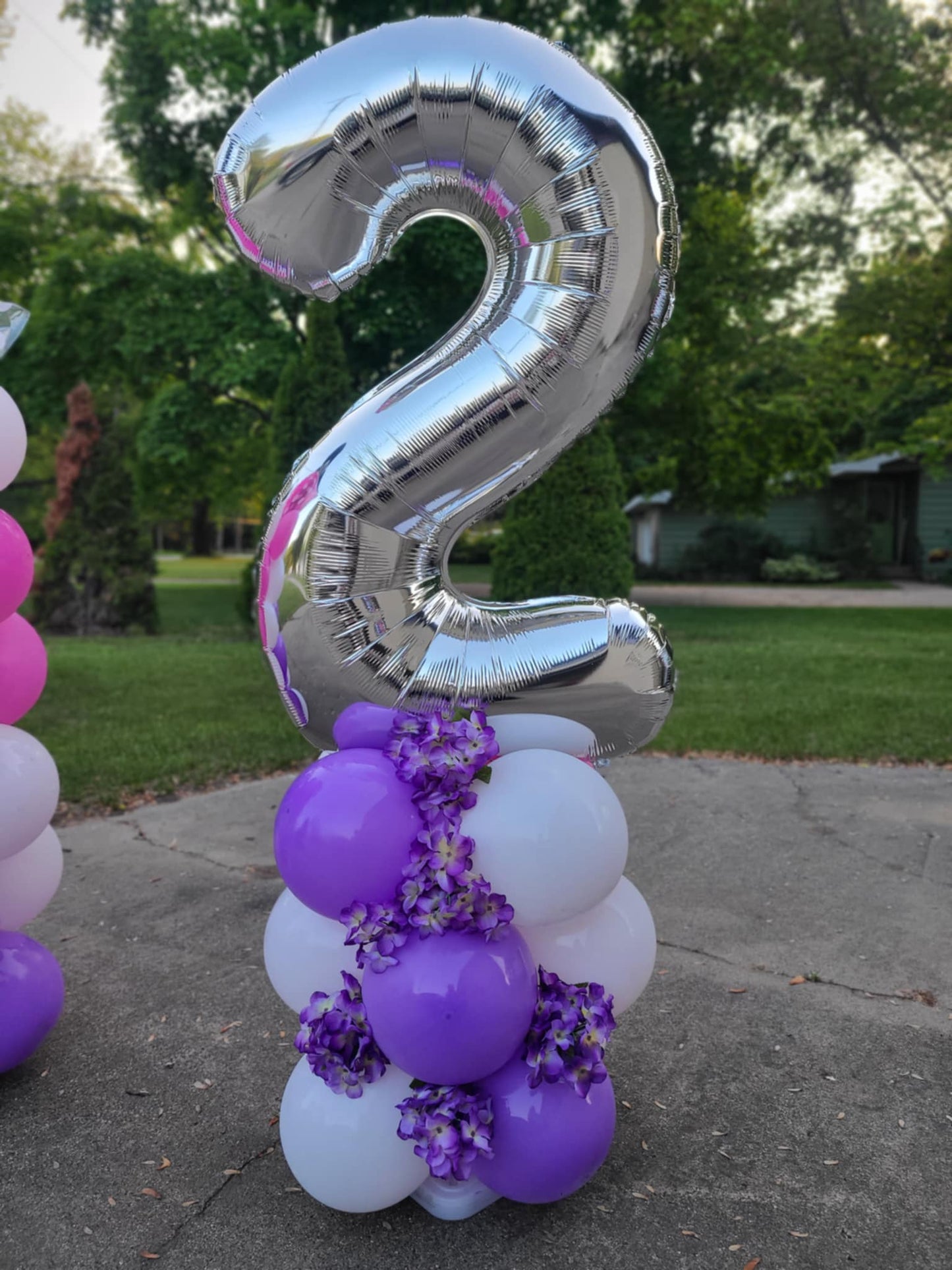 Balloon Columns 6.5ft