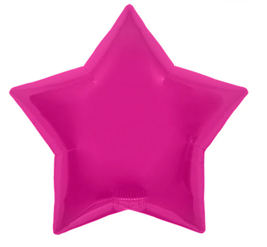 Magenta Foil Star