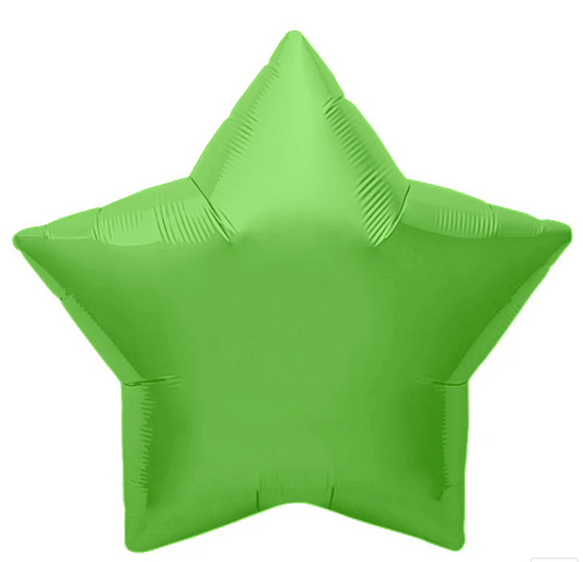 Lime Green Foil Balloon