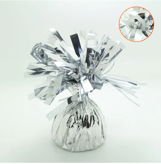 Silver Balloon Weight