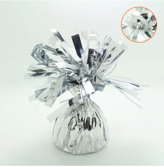 Silver Balloon Weight